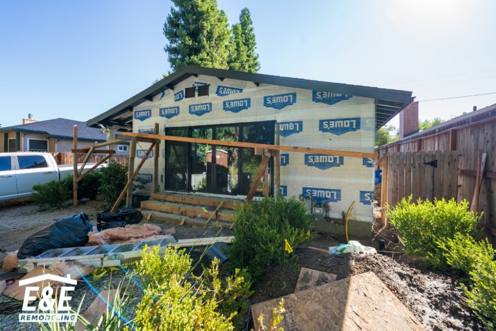 Garage conversion by E&E Home Remodeling