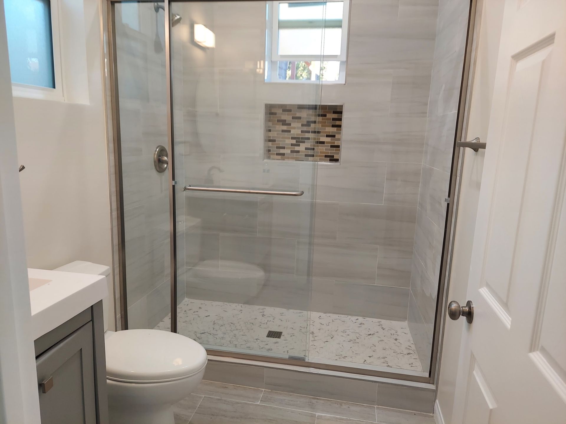 Bathroom project photo by E&E