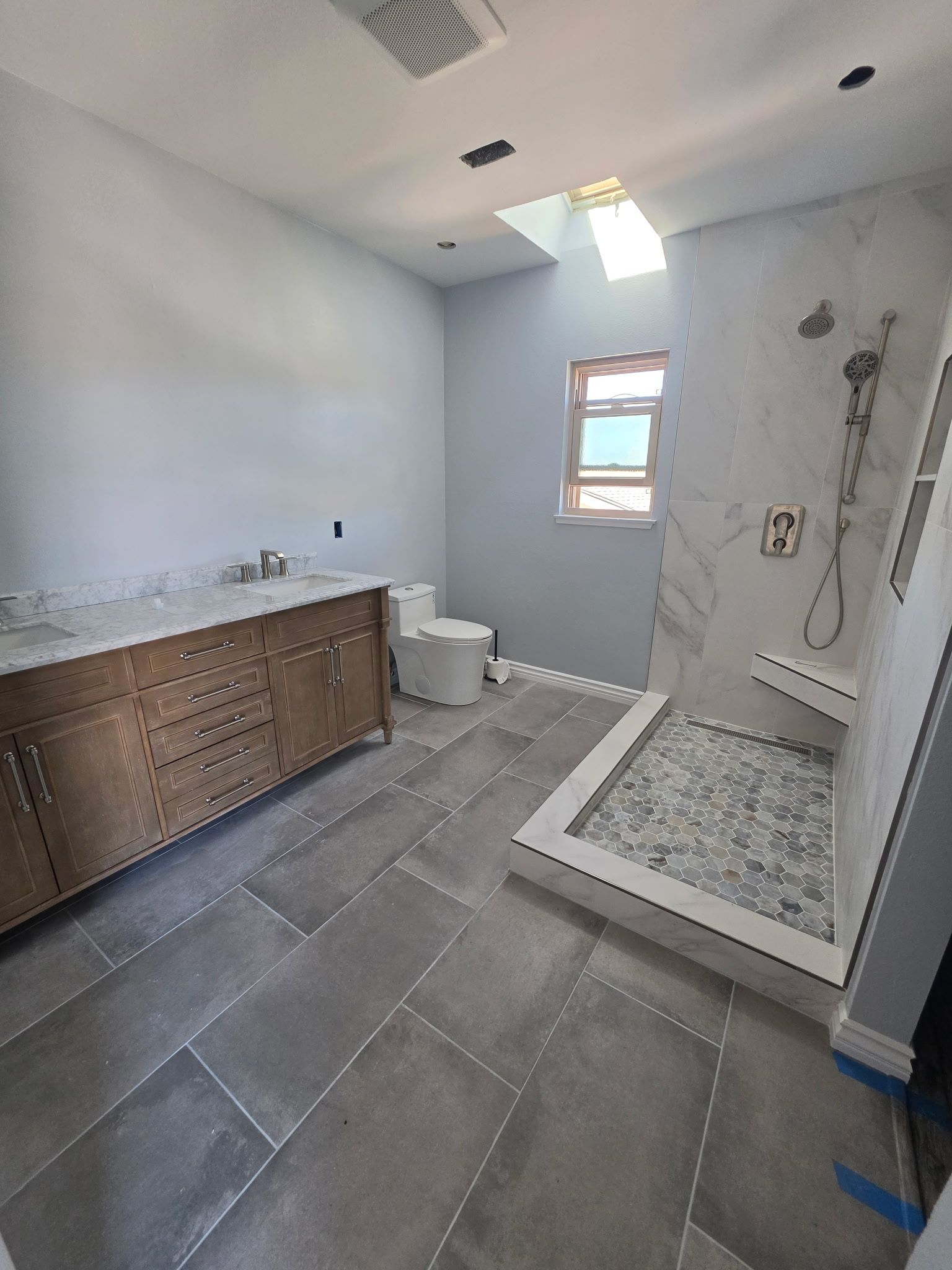 Bathroom project photo by E&E