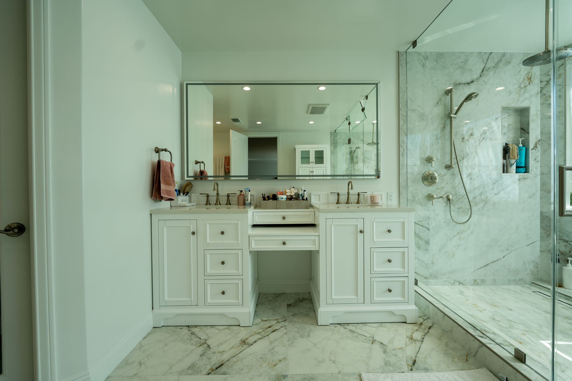 Bathroom project photo by E&E