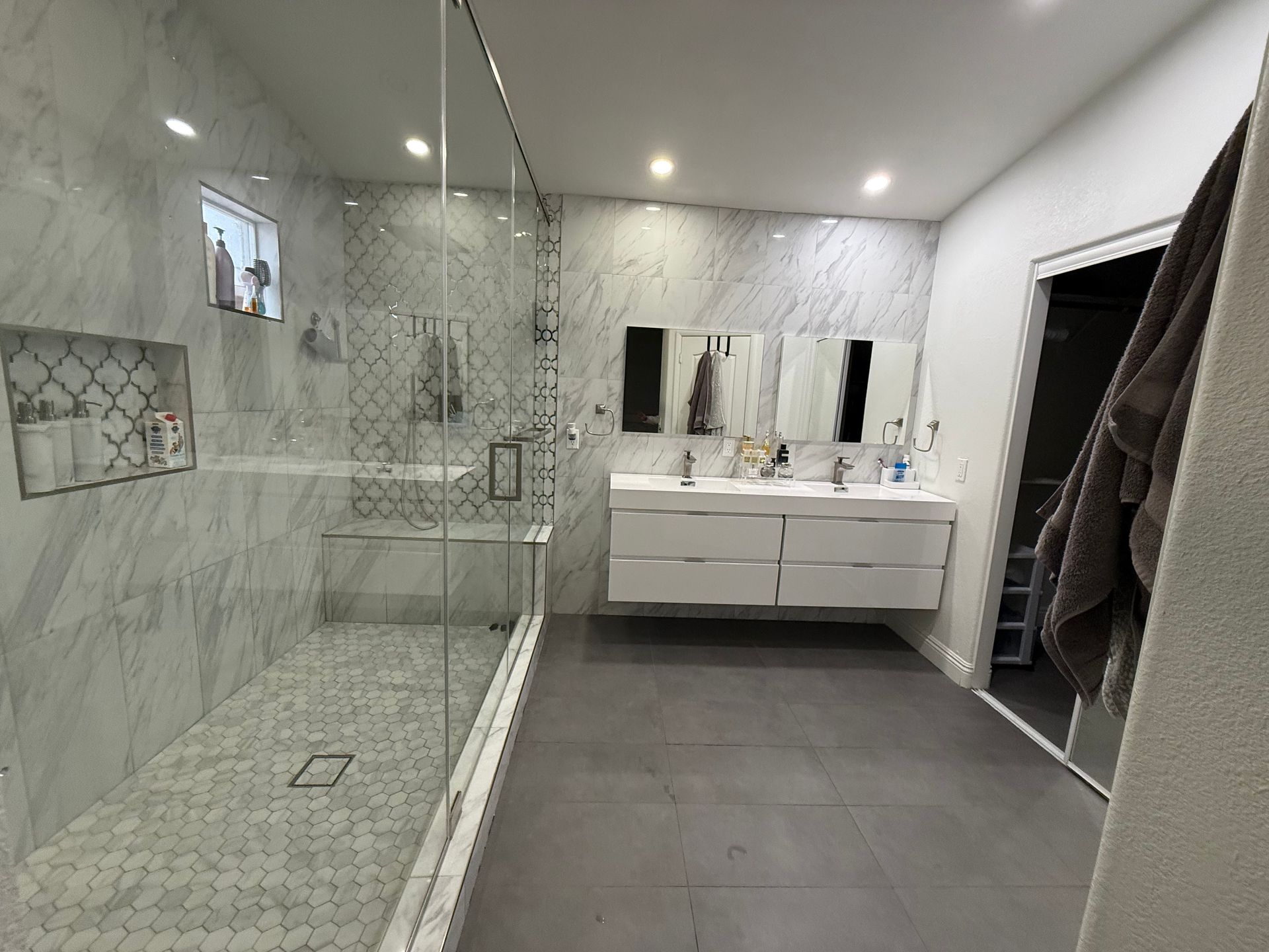 Bathroom project photo by E&E
