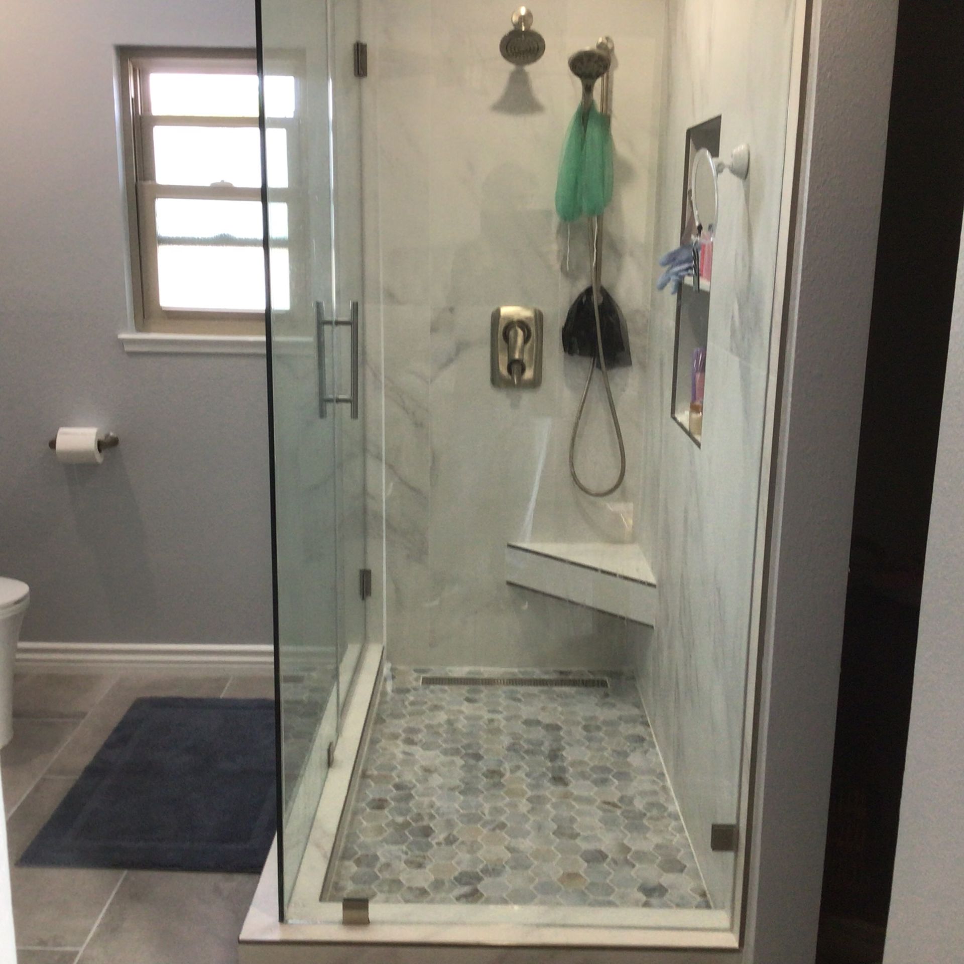 Bathroom project photo by E&E