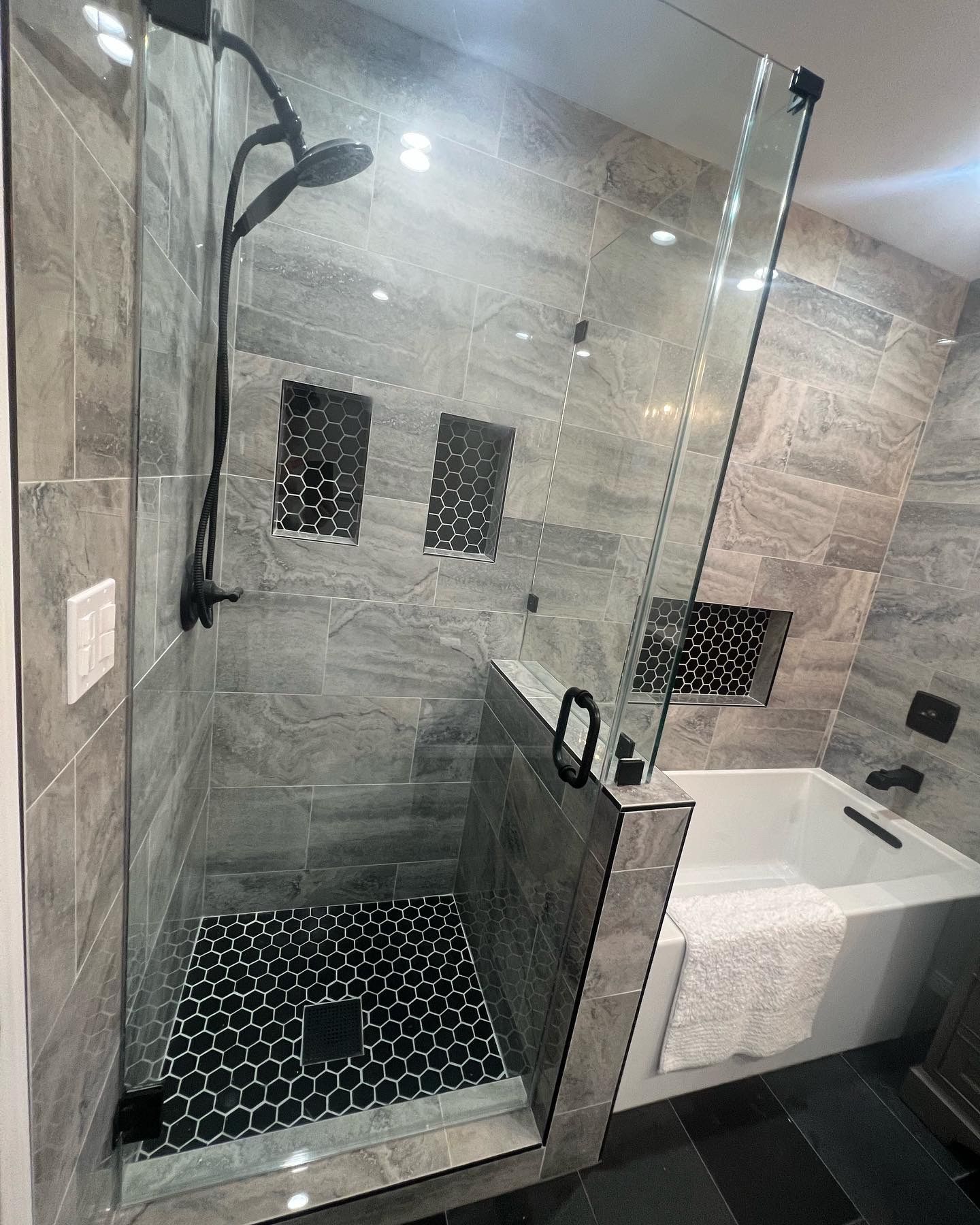 Bathroom project photo by E&E