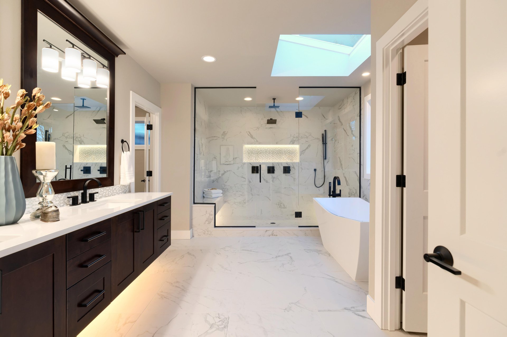 Bathroom project photo by E&E