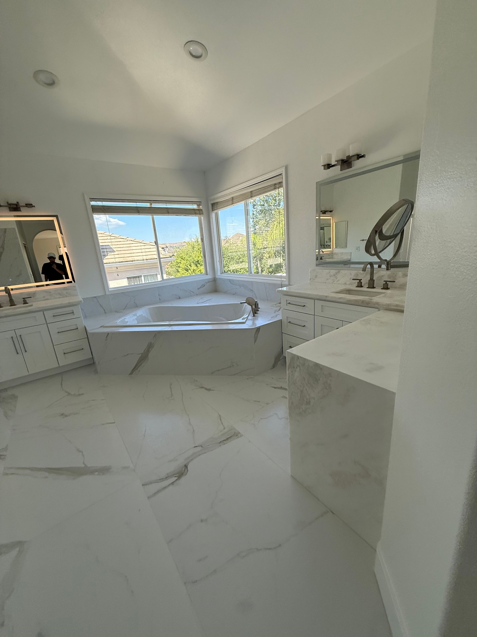 Bathroom project photo by E&E