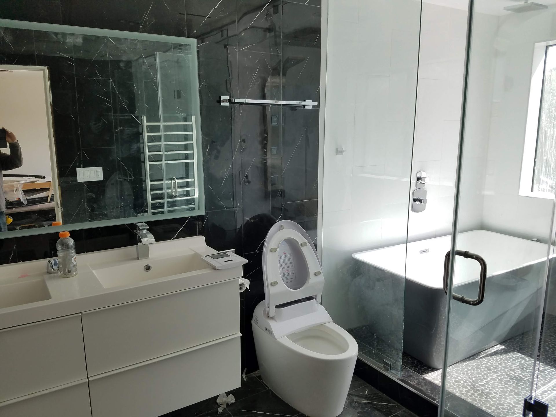 Bathroom project photo by E&E