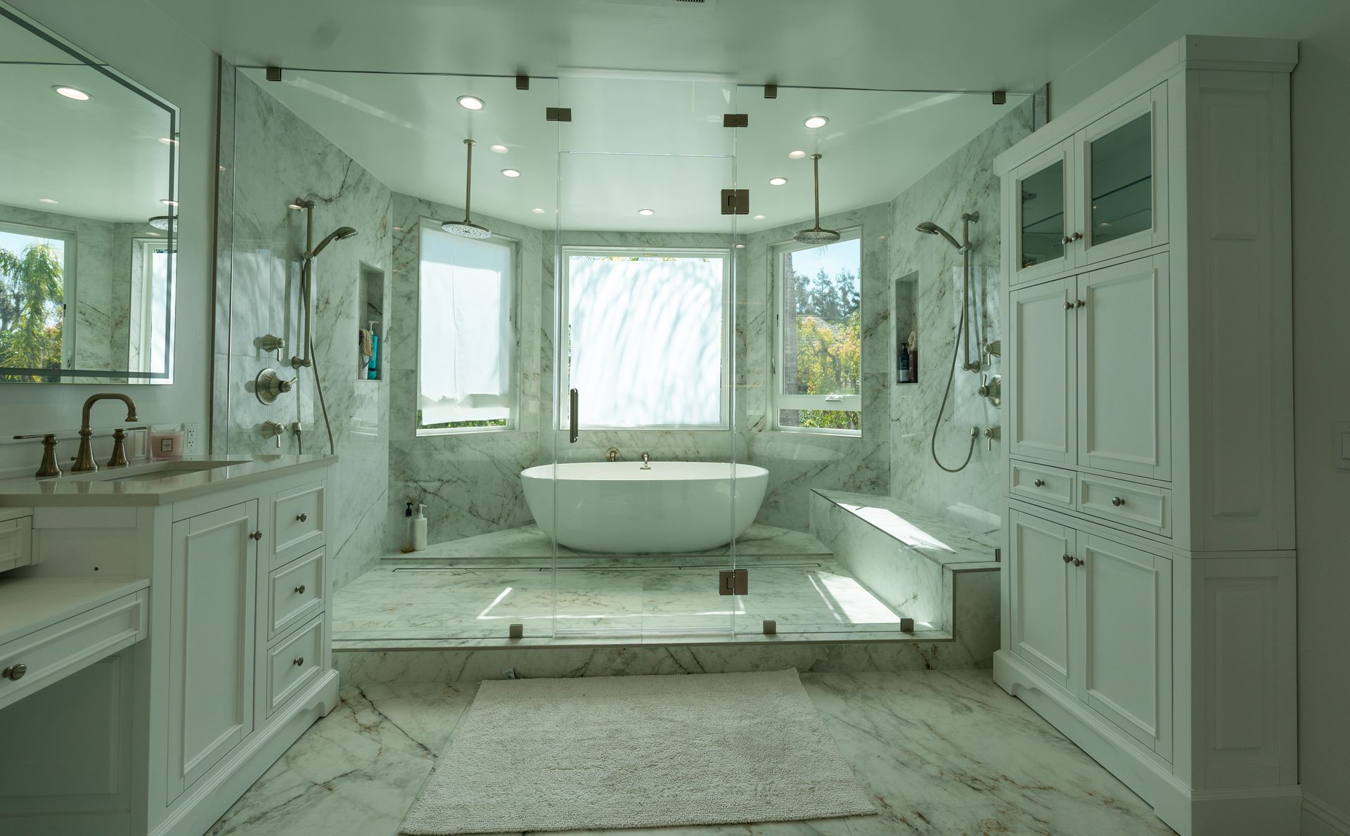 Bathroom project photo by E&E