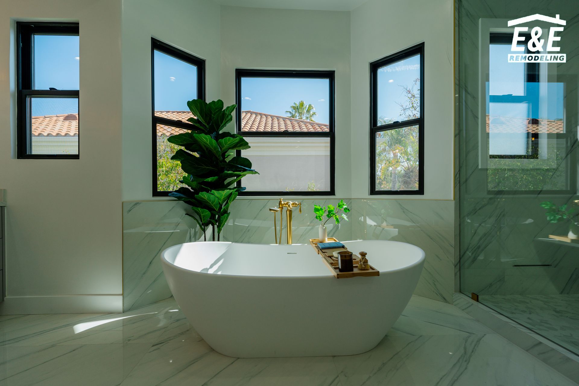 Bathroom project photo by E&E