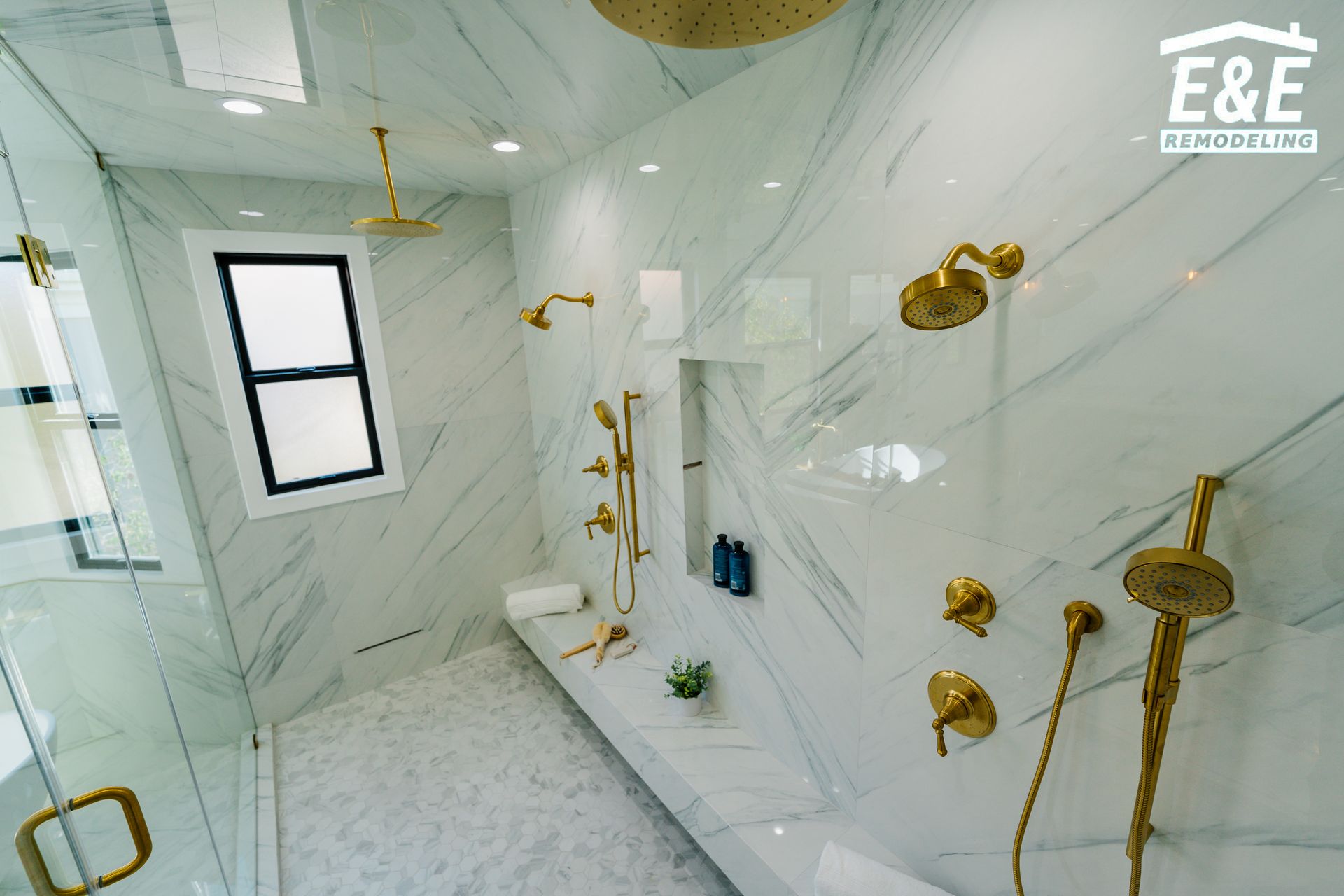 Bathroom project photo by E&E