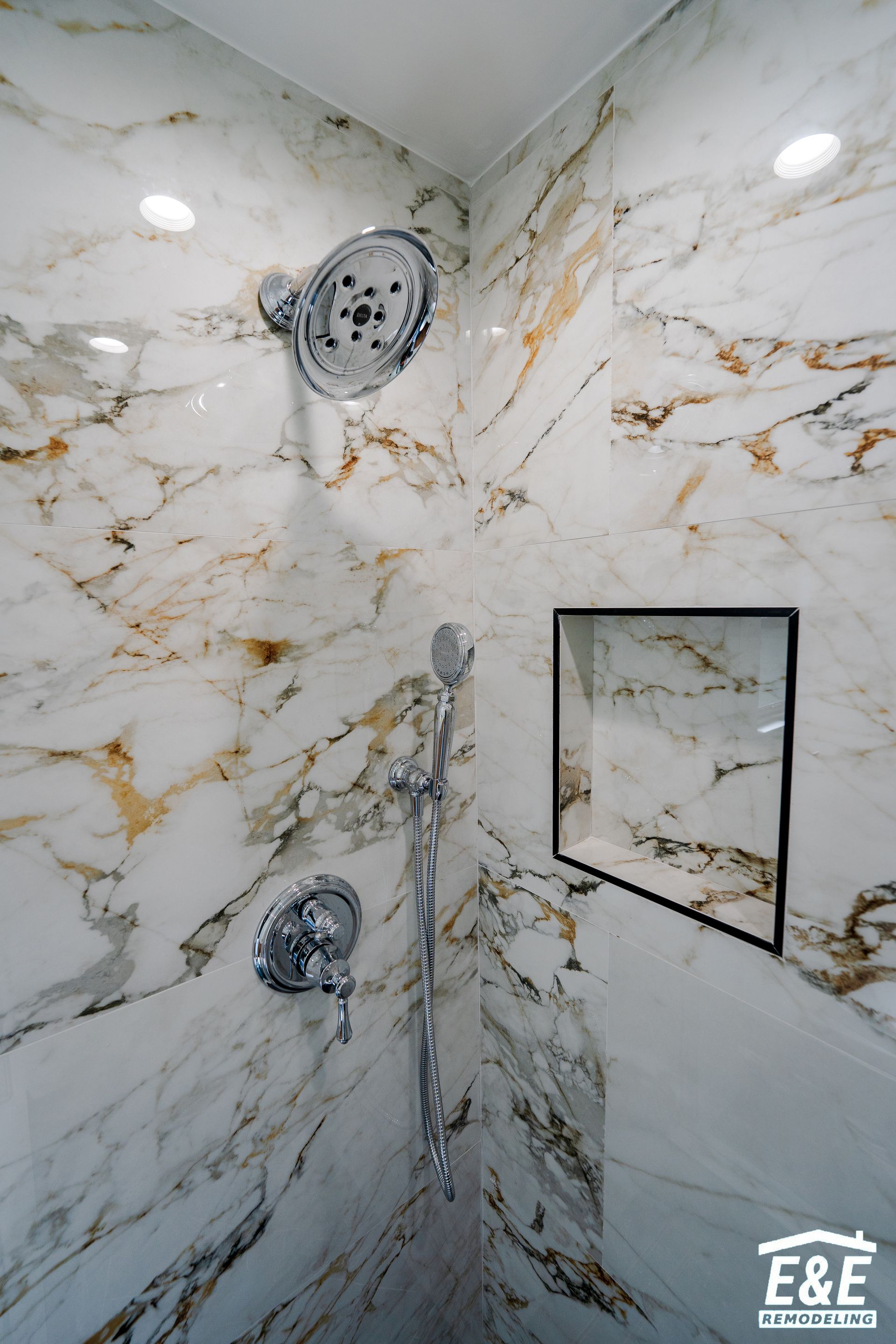 Bathroom project photo by E&E
