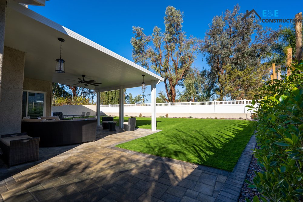 Landscaping project photo by E&E