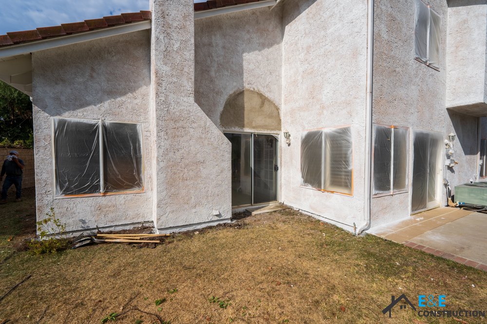 Landscaping project photo by E&E