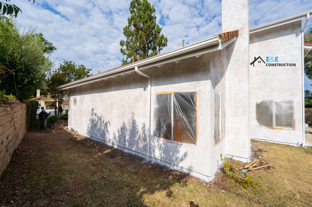 Landscaping project photo by E&E